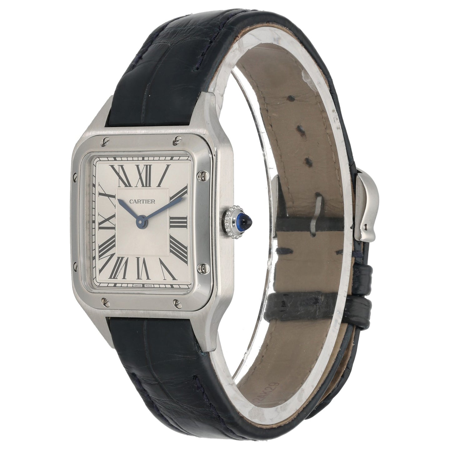 Cartier Santos Dumont WSSA0086 38mm Stainless Steel Watch