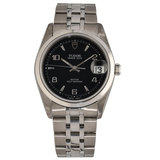 Tudor Prince Date 74000 34mm Stainless Steel Watch