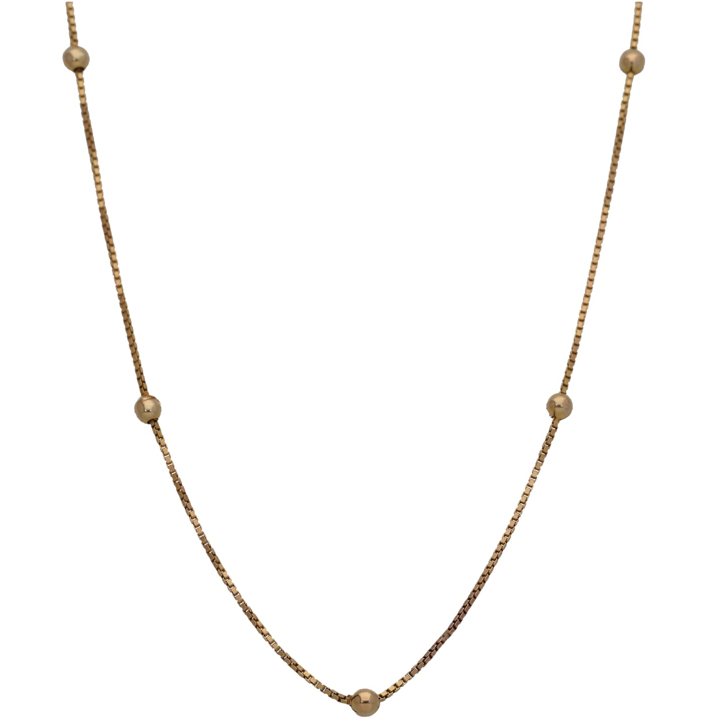9ct Gold Fancy Necklace 16"