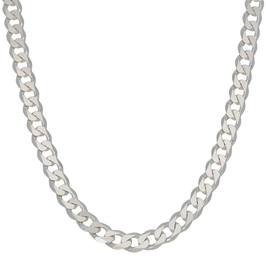Sterling Silver Curb Chain 20"