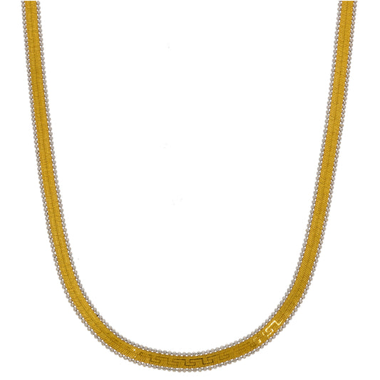 22ct Gold Herringbone Chain 16"