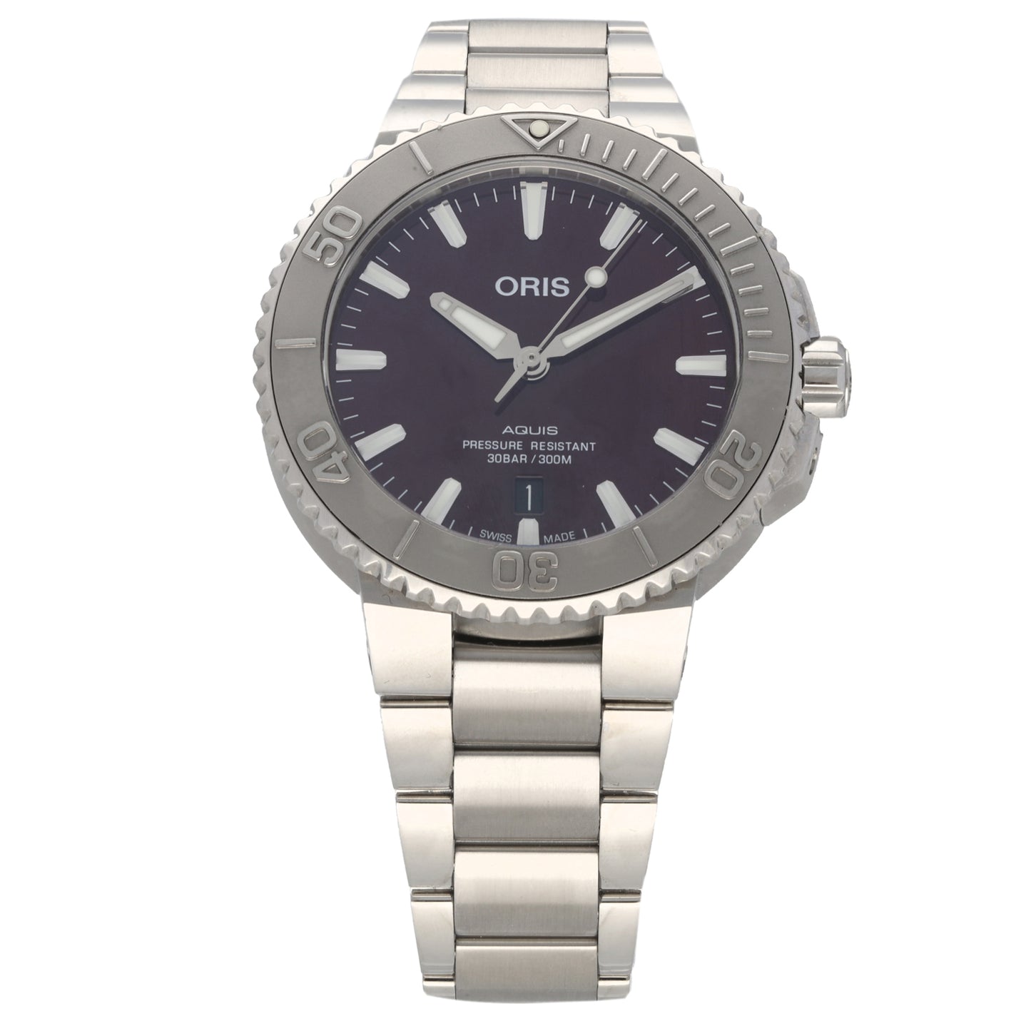 Oris Aquis 7766 41.5mm Stainless Steel Watch