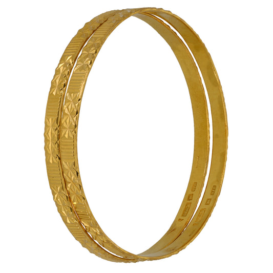 22ct Gold Set of Bangles