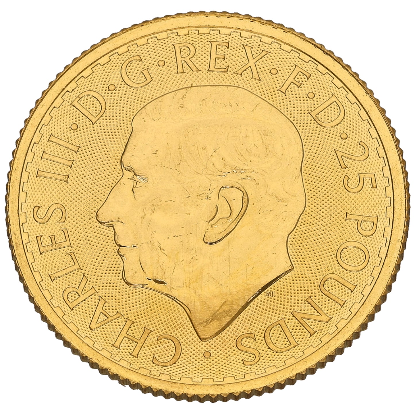 24ct Gold King Charles III 1/4 OZ Britannia Coin 2025