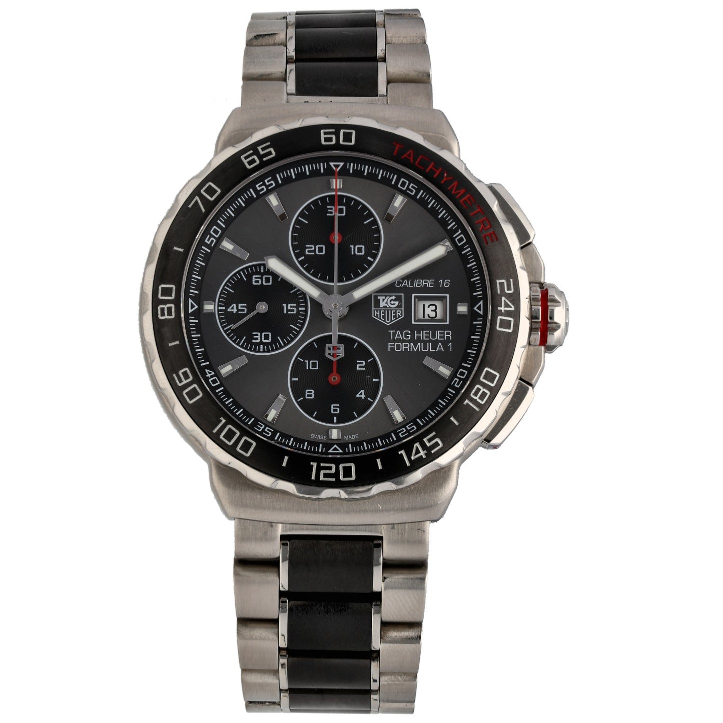 Tag Heuer Formula 1 CAU2011 44mm Stainless Steel Watch