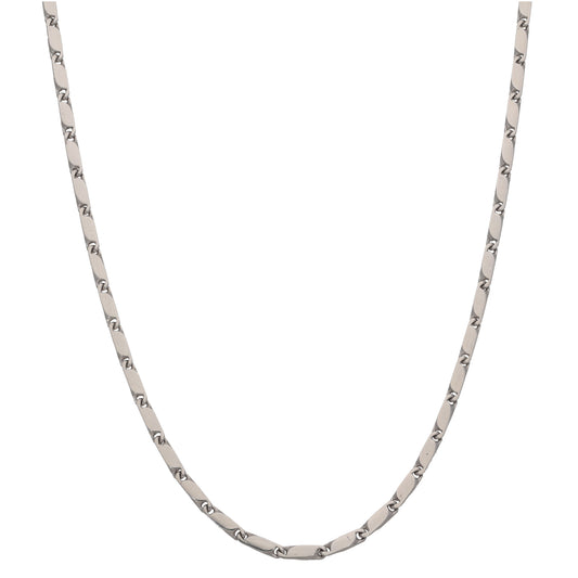 18ct White Gold Other Chain 18"