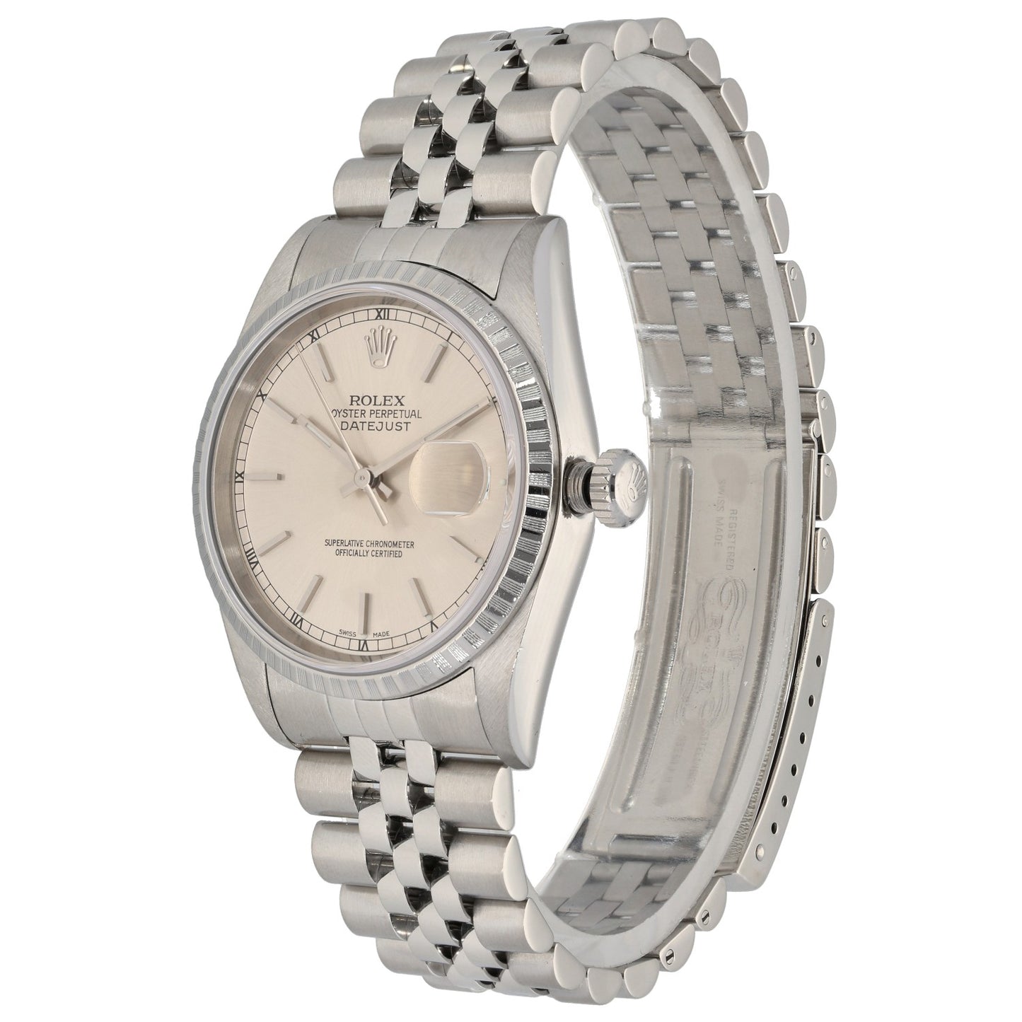 Rolex Datejust 16220 36mm Stainless Steel Watch