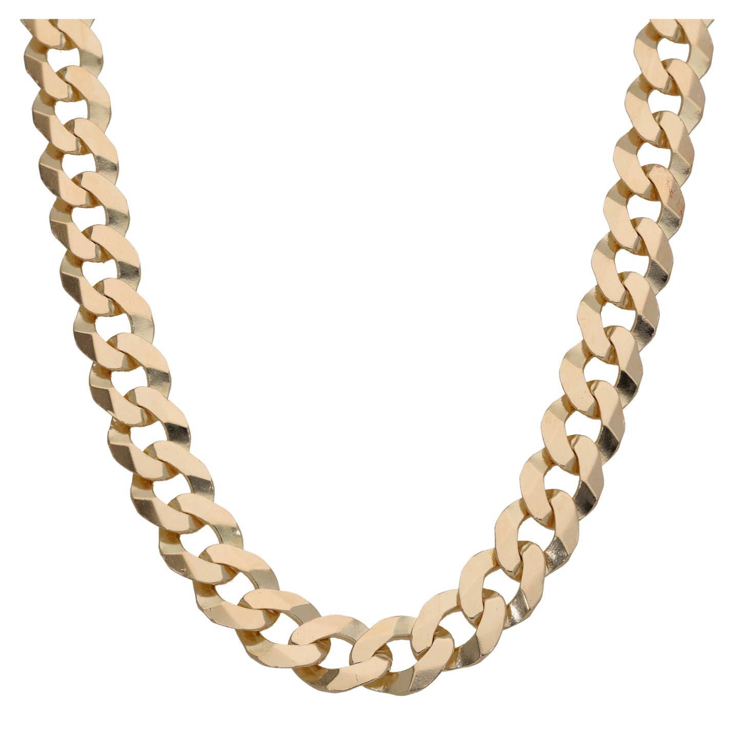 9ct Gold Curb Chain 24"