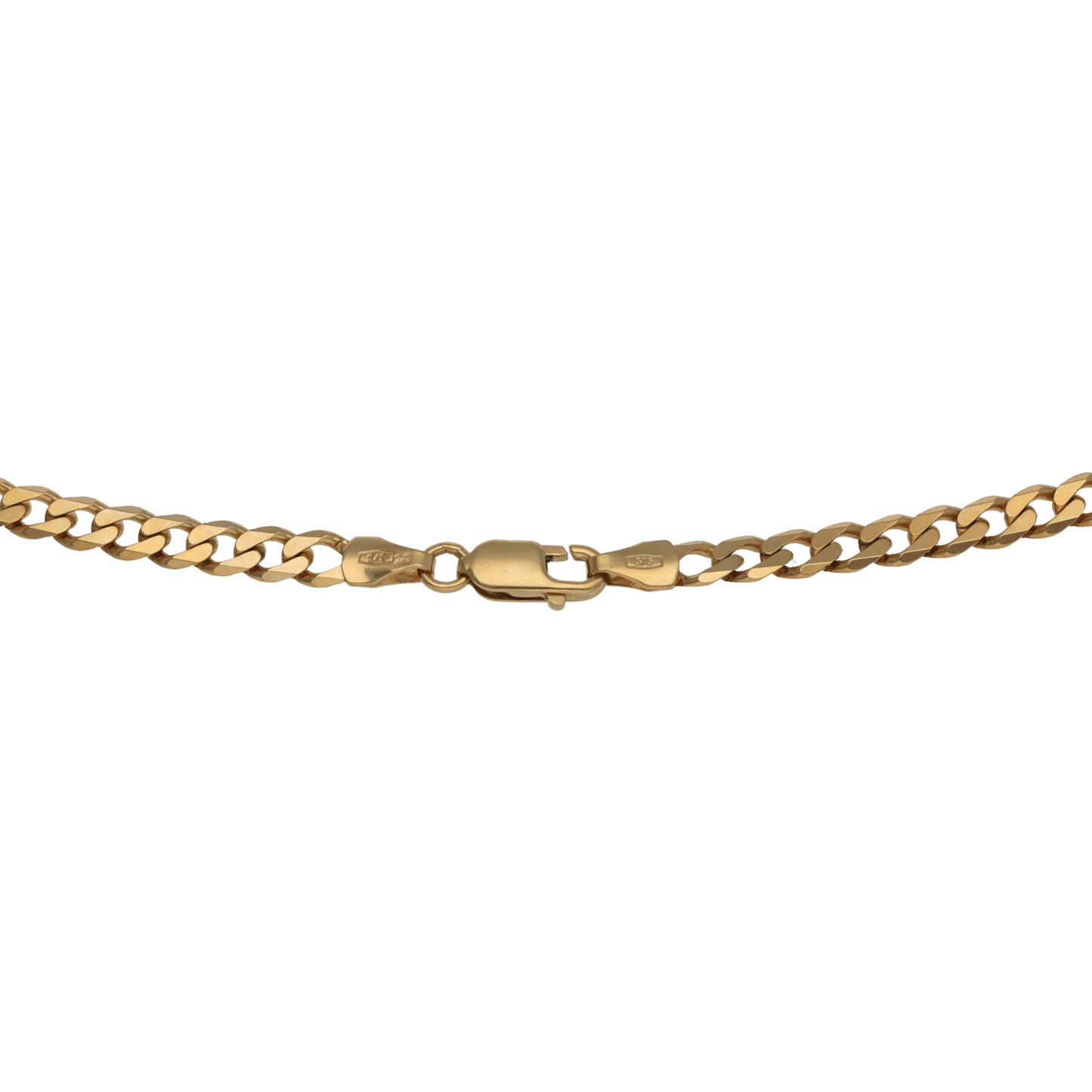 9ct Gold Curb Chain 30"