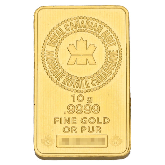 24ct 10g Gold Bar