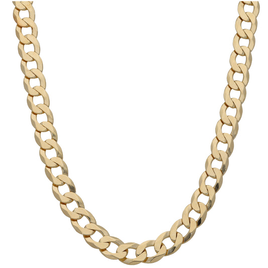 9ct Gold Curb Chain 24"