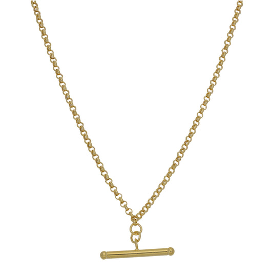 New 9ct Gold Belcher Chain 18"