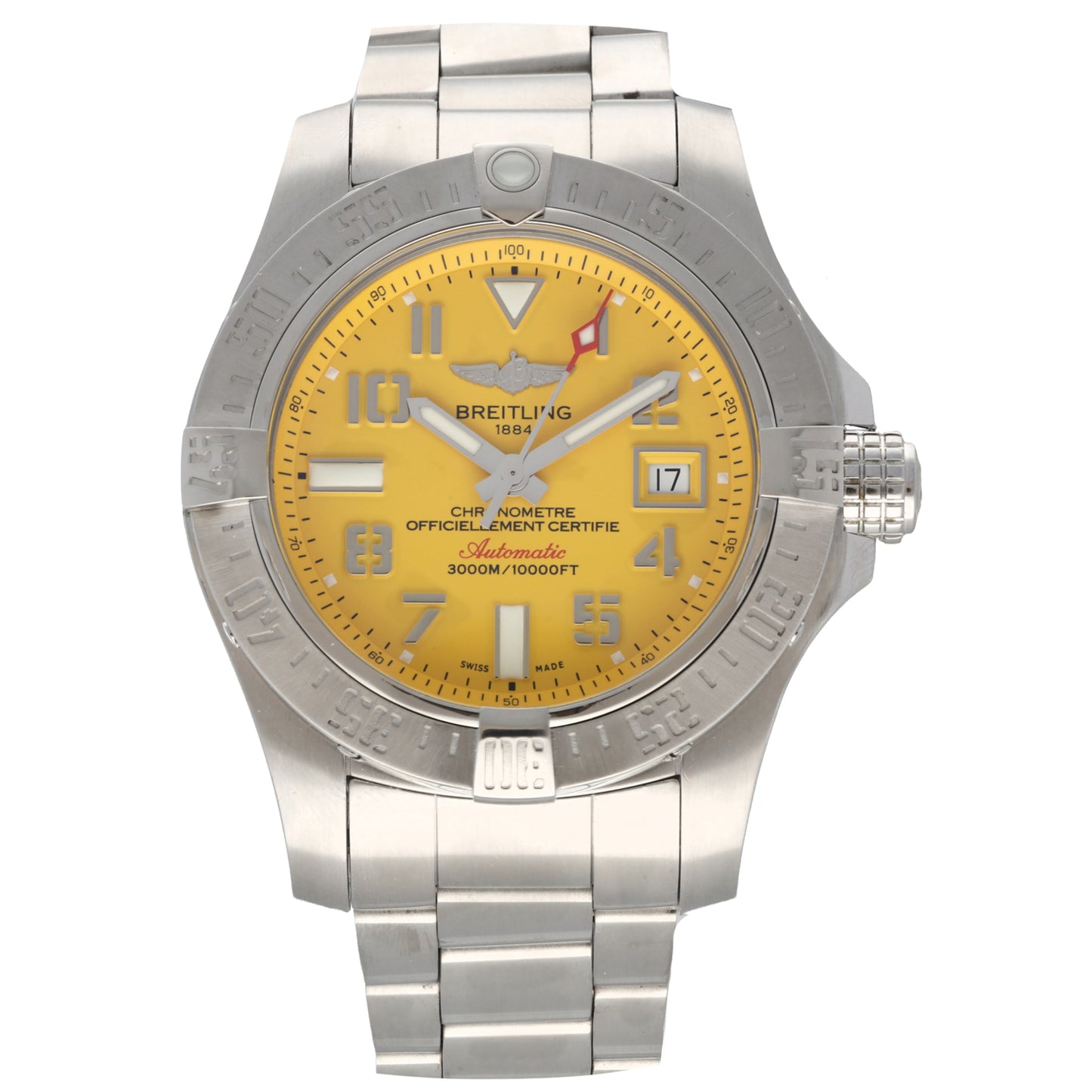 Breitling Avenger II A17331 45mm Stainless Steel Watch