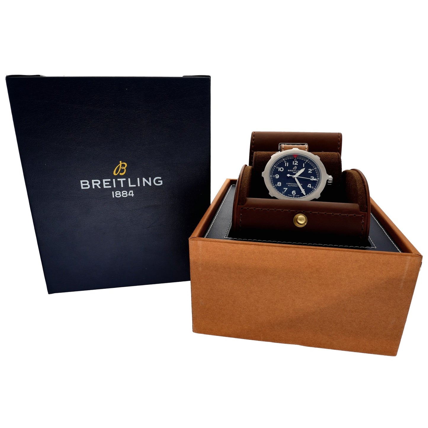 Breitling Aviator 8 AB2040 46mm Stainless Steel Watch