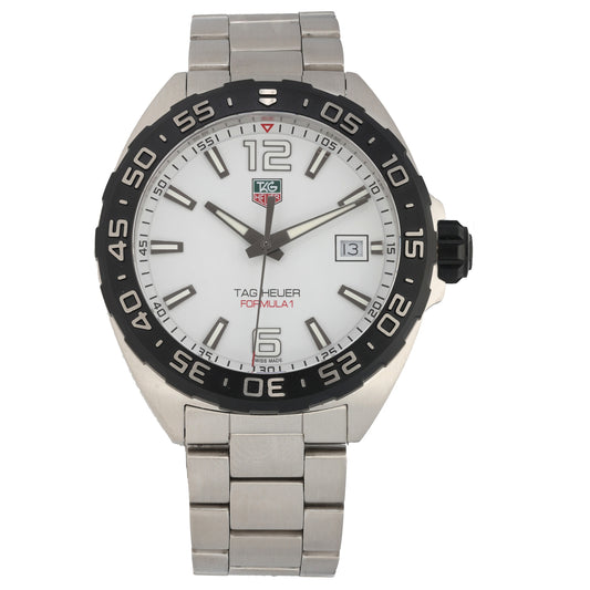Tag Heuer Formula 1 WAZ1111 41mm Stainless Steel Watch