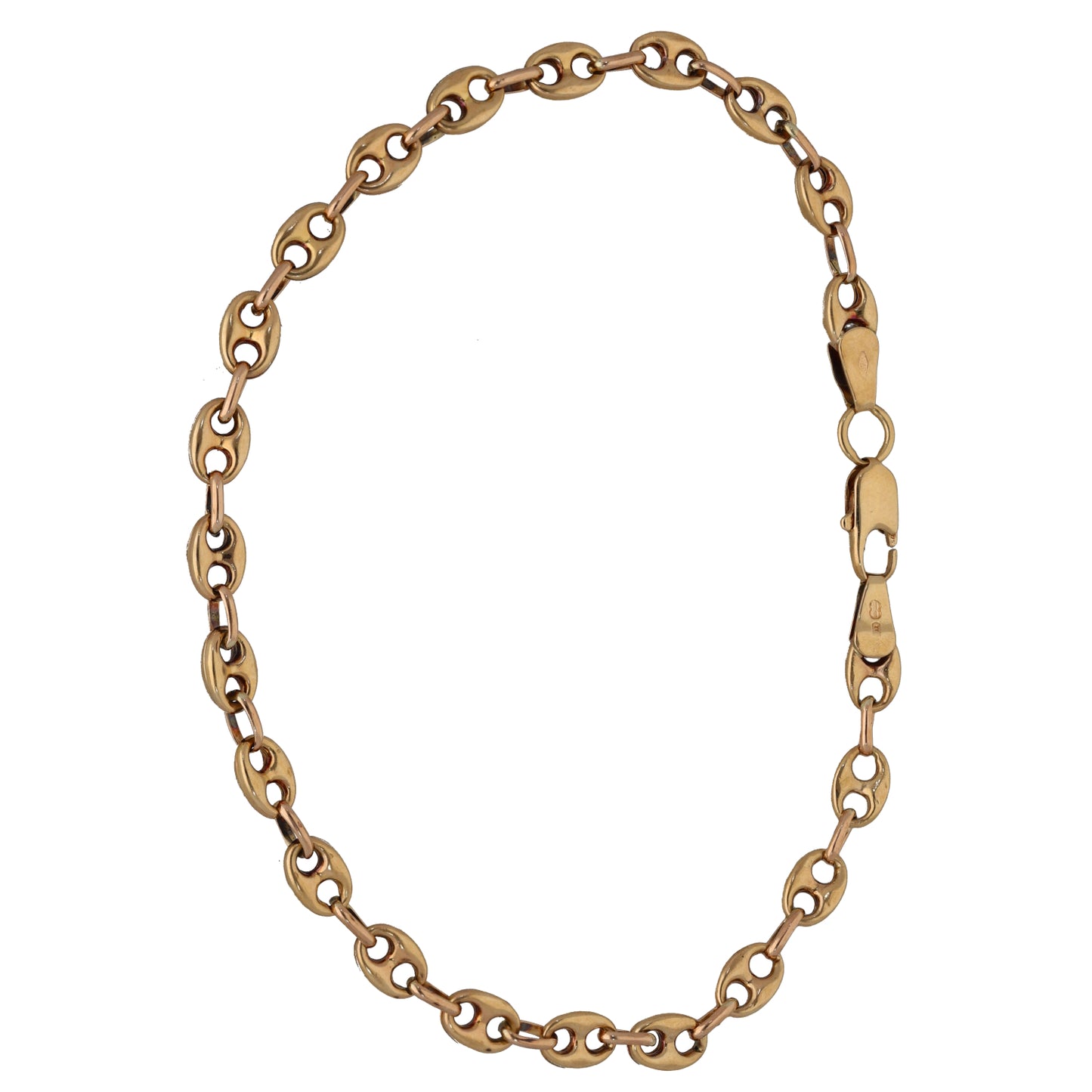 9ct Gold Anchor Bracelet