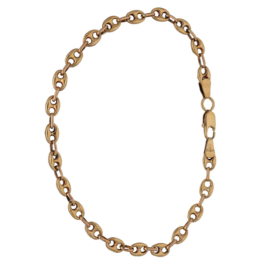9ct Gold Anchor Bracelet
