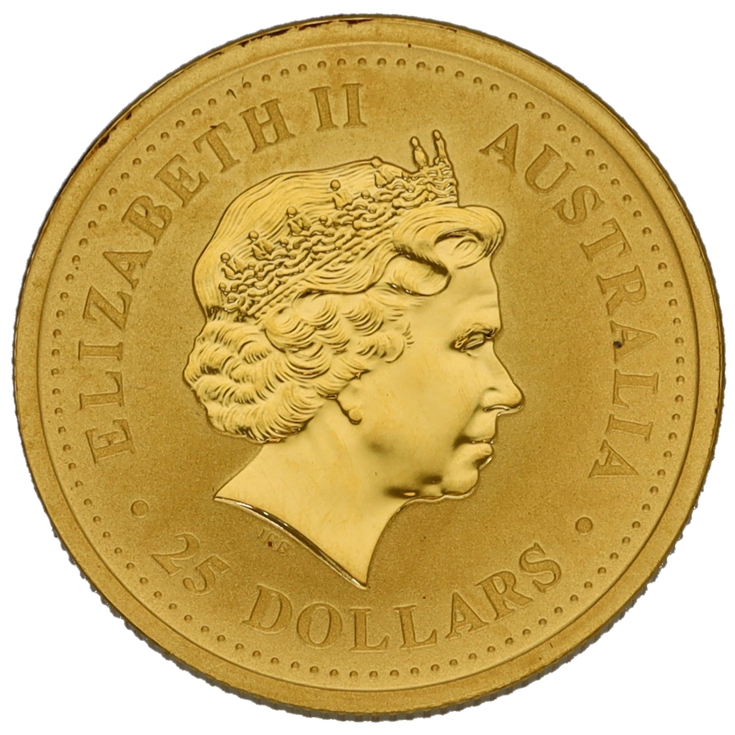 24ct Gold Year Of The Rooster 1/4 OZ Coin 2005