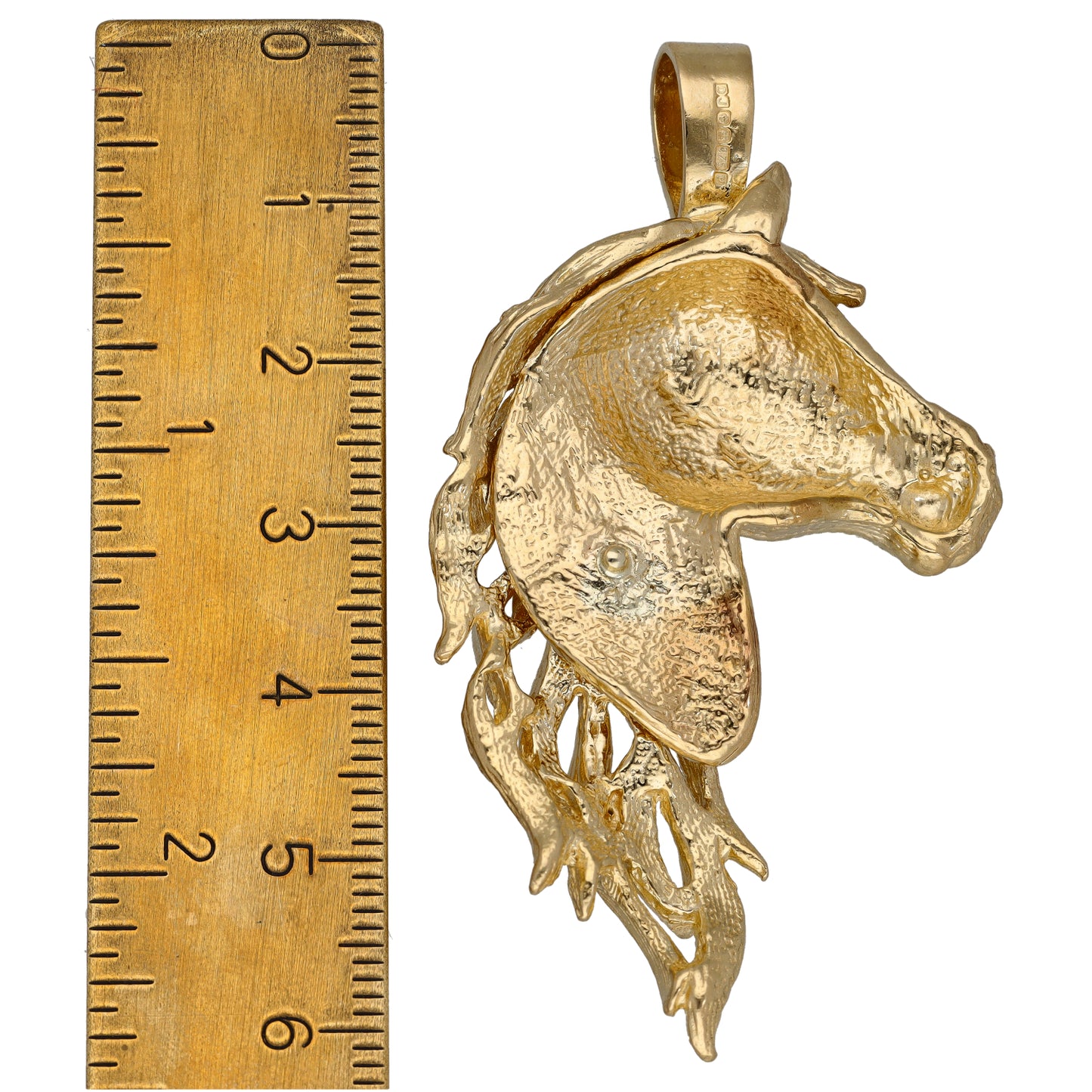 9ct Gold Horse Pendant