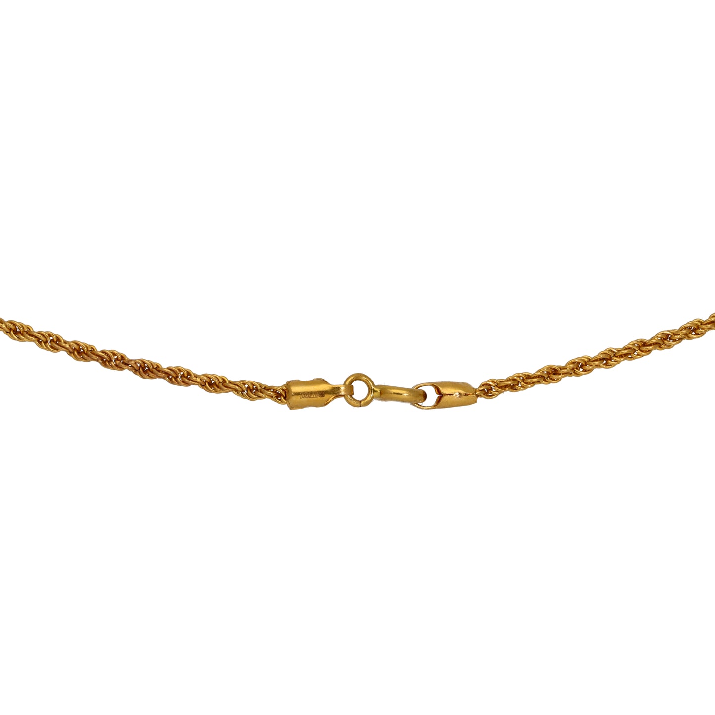 22ct Gold Rope Chain 20"