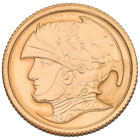 22ct Gold King Charles III Quarter Sovereign Coin 2023