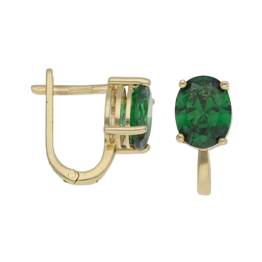 14ct Gold Imitation Gems Dress/Cocktail Earrings