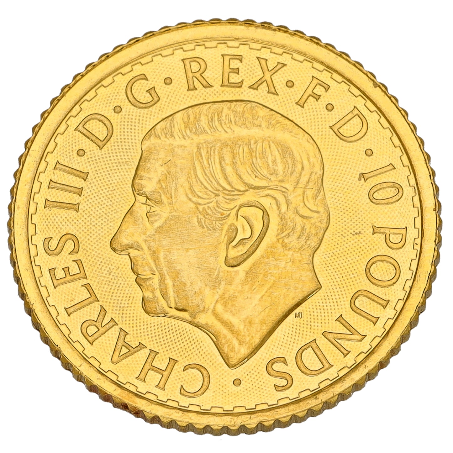22ct Gold King Charles III 1/10 OZ Britannia Coin 2025