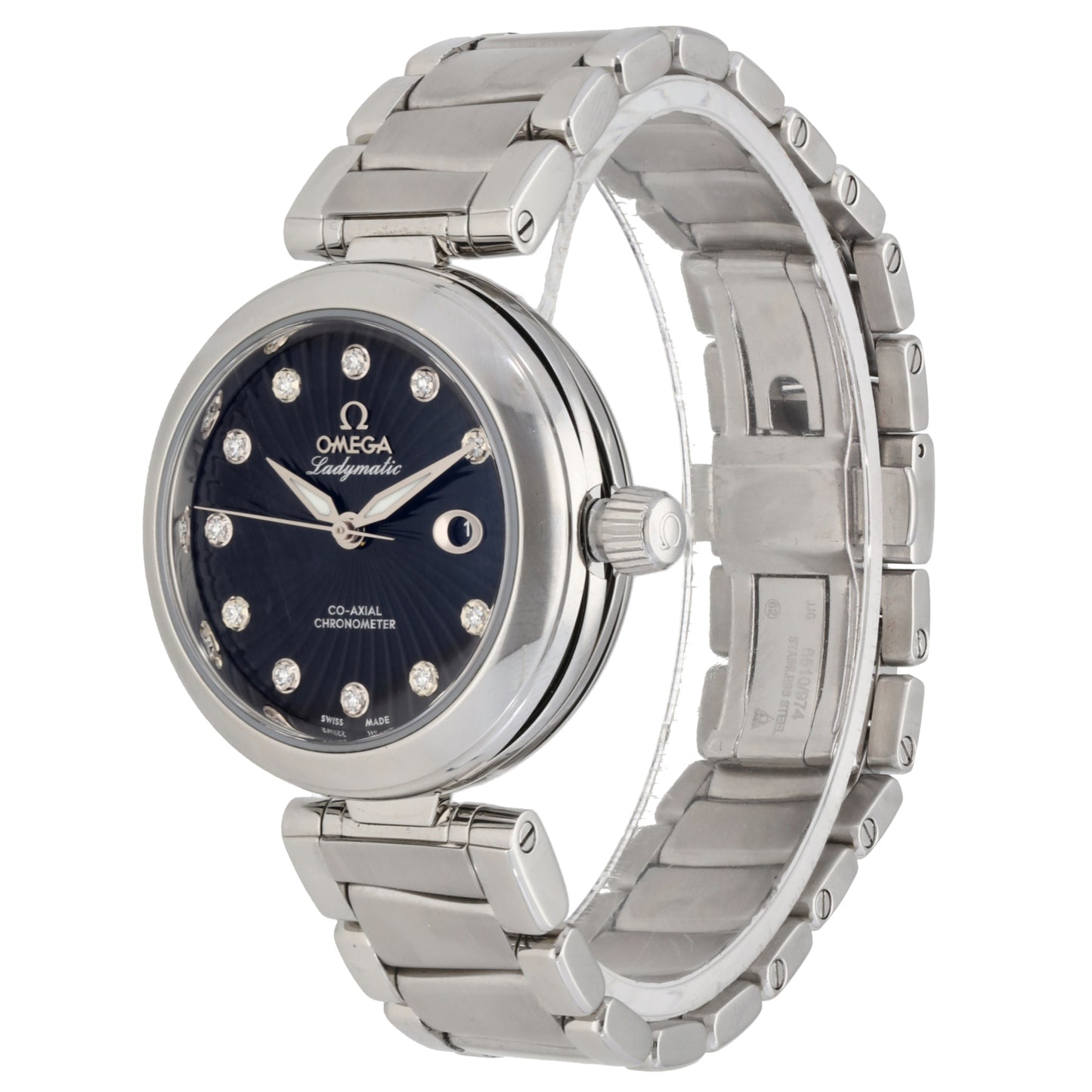 Omega De Ville Ladymatic 425.30.34.20.51.001 34mm Stainless Steel Watch