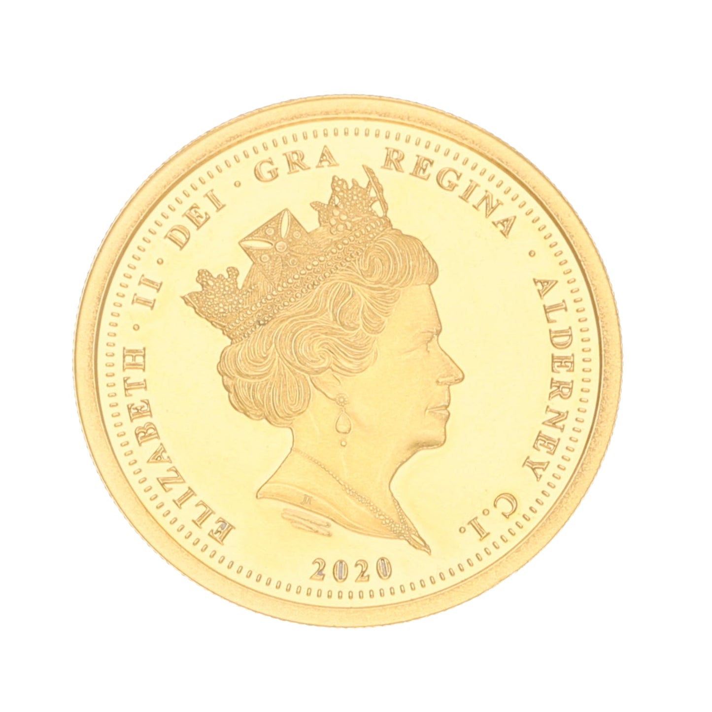 22ct Gold Queen Elizabeth VE Day Anniversary Full Sovereign Coin 2020