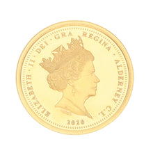 Load image into Gallery viewer, 22ct Gold Queen Elizabeth VE Day Anniversary Full Sovereign Coin 2020
