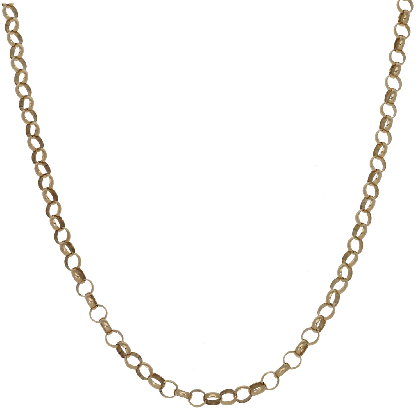 9ct Gold Belcher Chain 22"