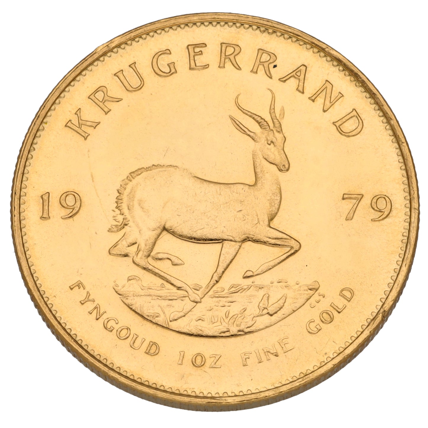 22ct Gold 1 OZ Krugerrand Coin 1979