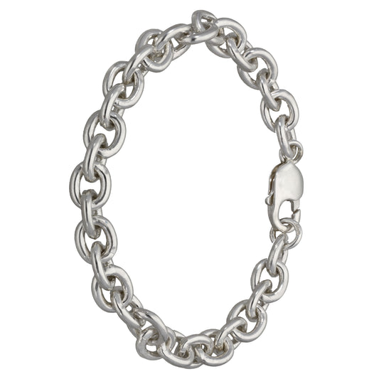 Sterling Silver Double Curb Bracelet
