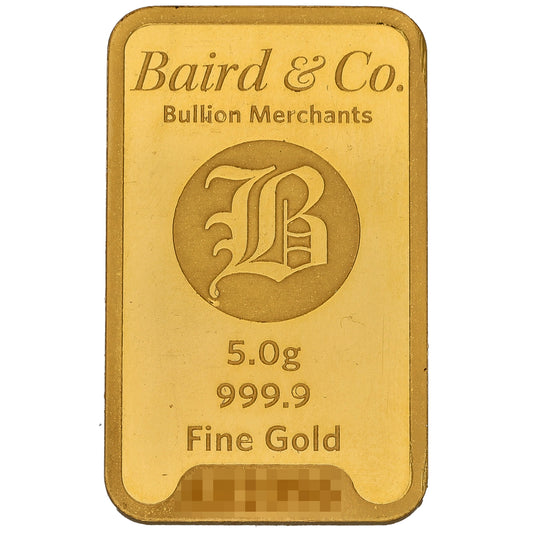 24ct 5g Gold Bar