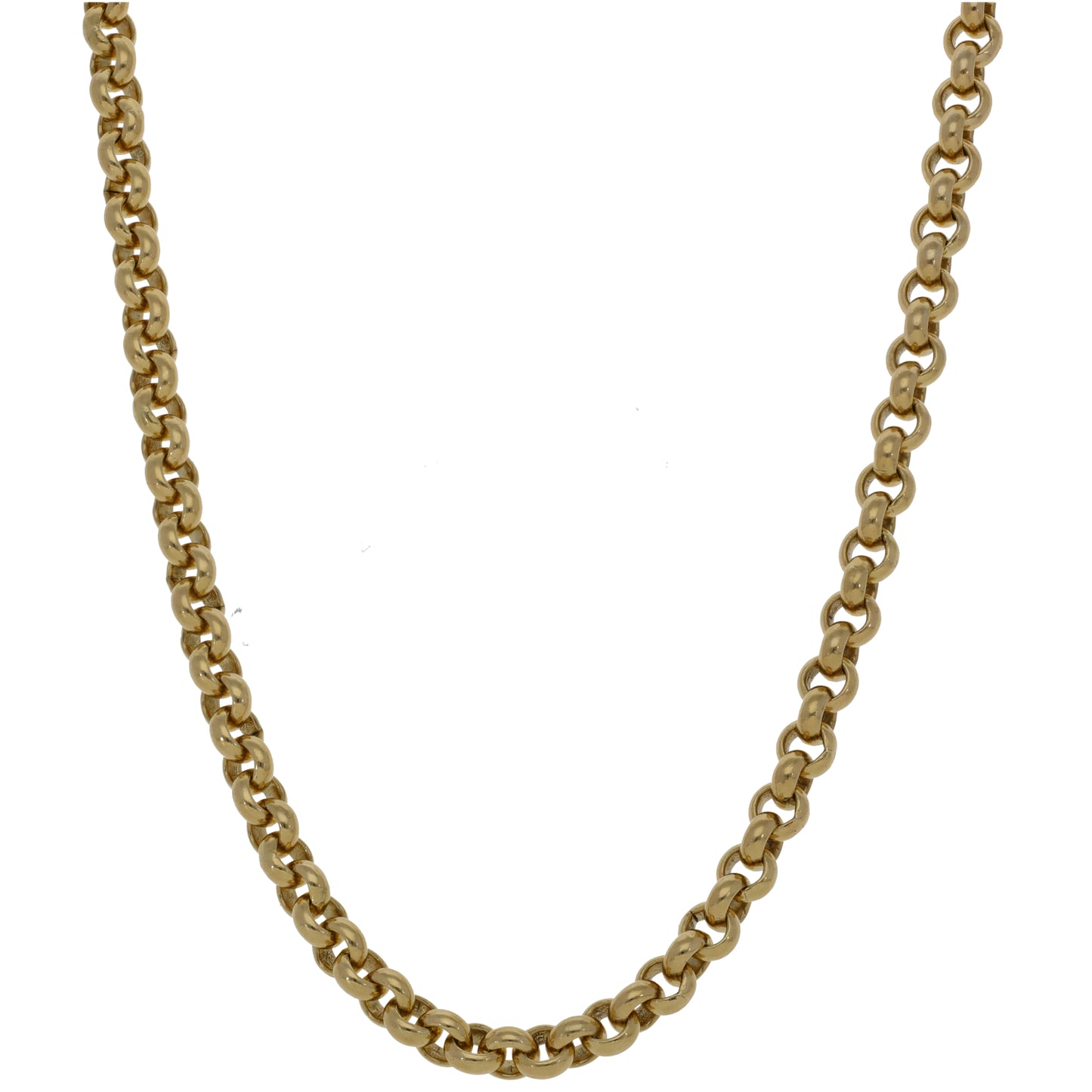 9ct Gold Belcher Chain 16"