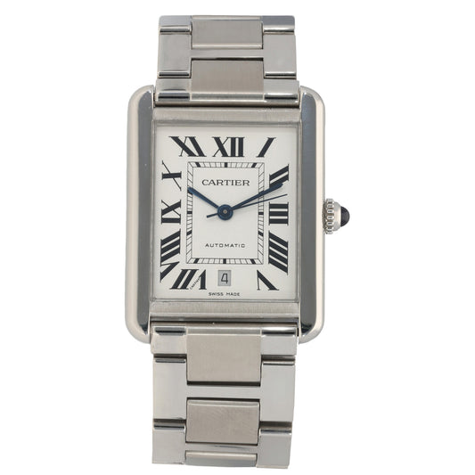 Cartier Tank Solo W5200028 31MM Stainless Steel Watch