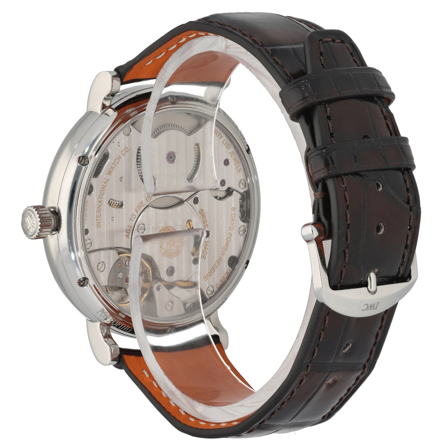 IWC Portofino Hand-Wound Eight Days IW510102 45mm Stainless Steel Watch