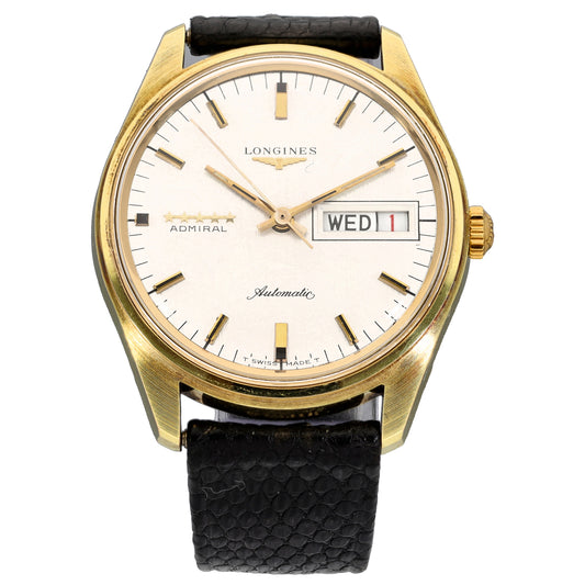 Longines Admiral 35mm Gold Plated Watch