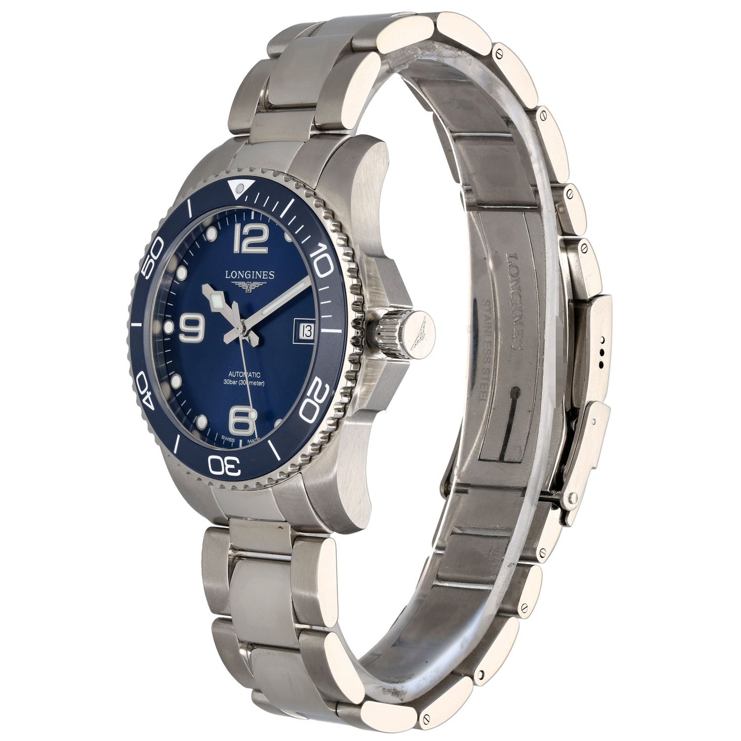 Longines Hydro Conquest L3.781.4 41mm Stainless Steel Watch