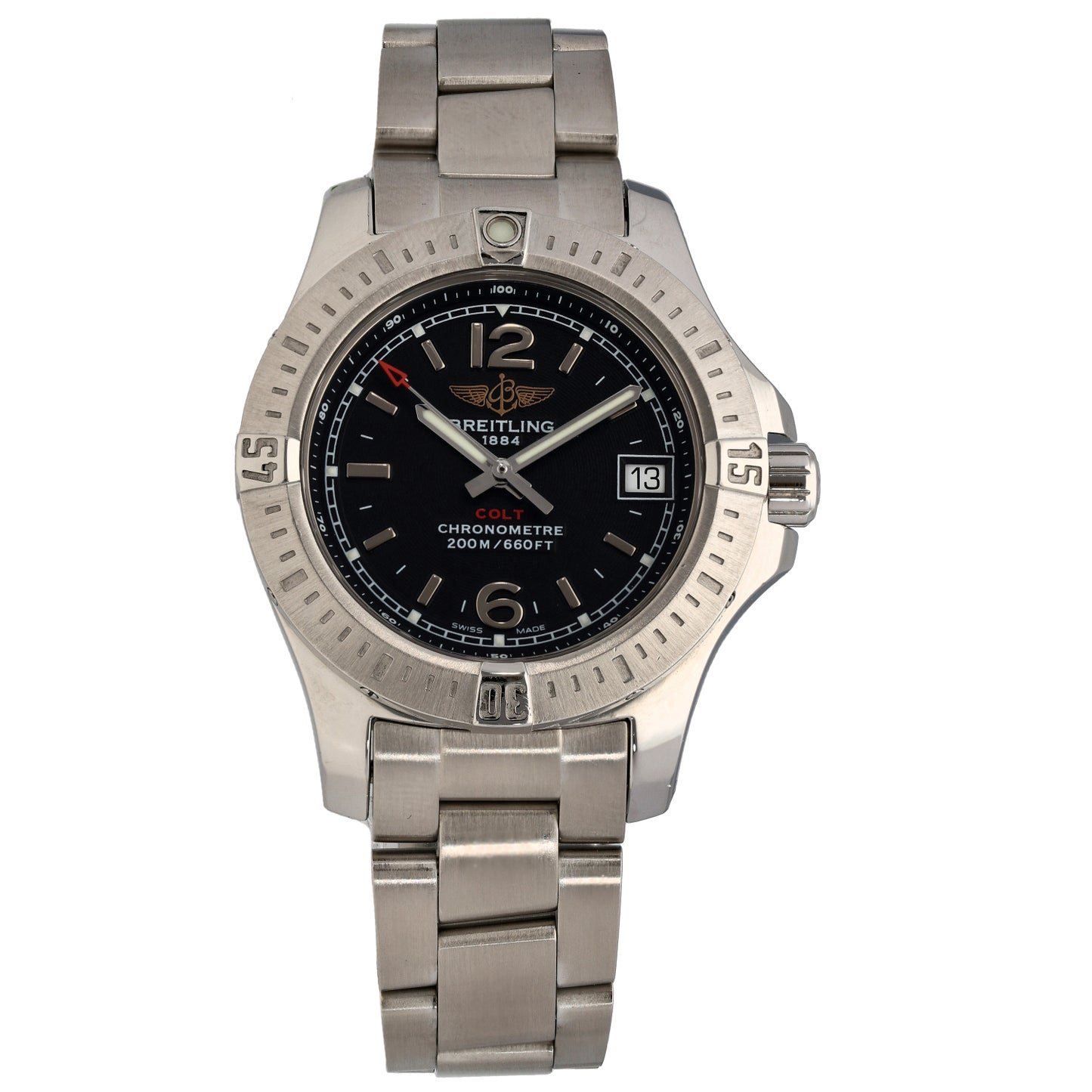 Breitling Colt A77388 33mm Stainless Steel Watch