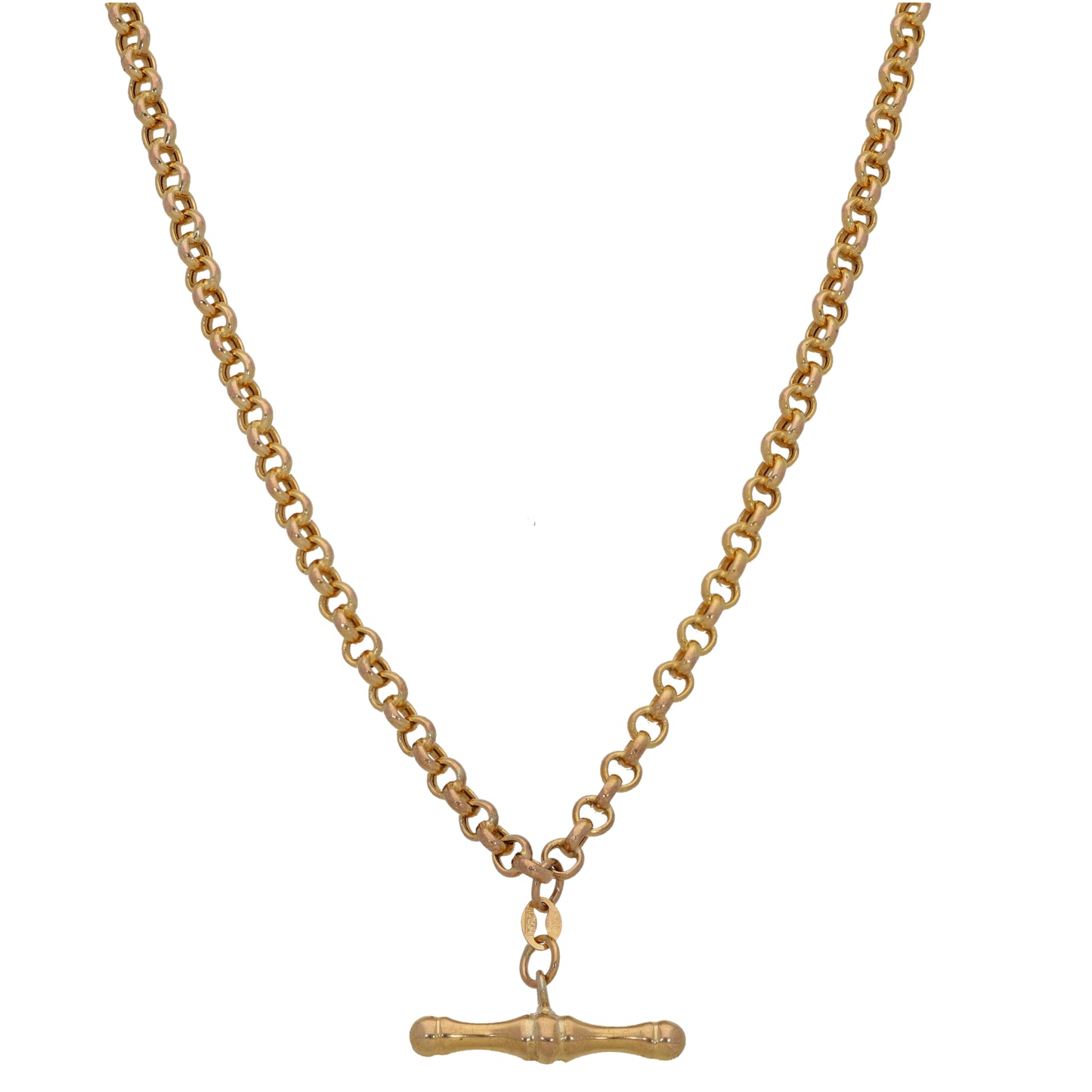 9ct Gold Belcher Chain 18"