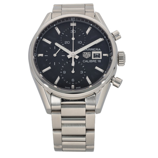 Tag Heuer Carrera CBK2110 41mm Stainless Steel Watch