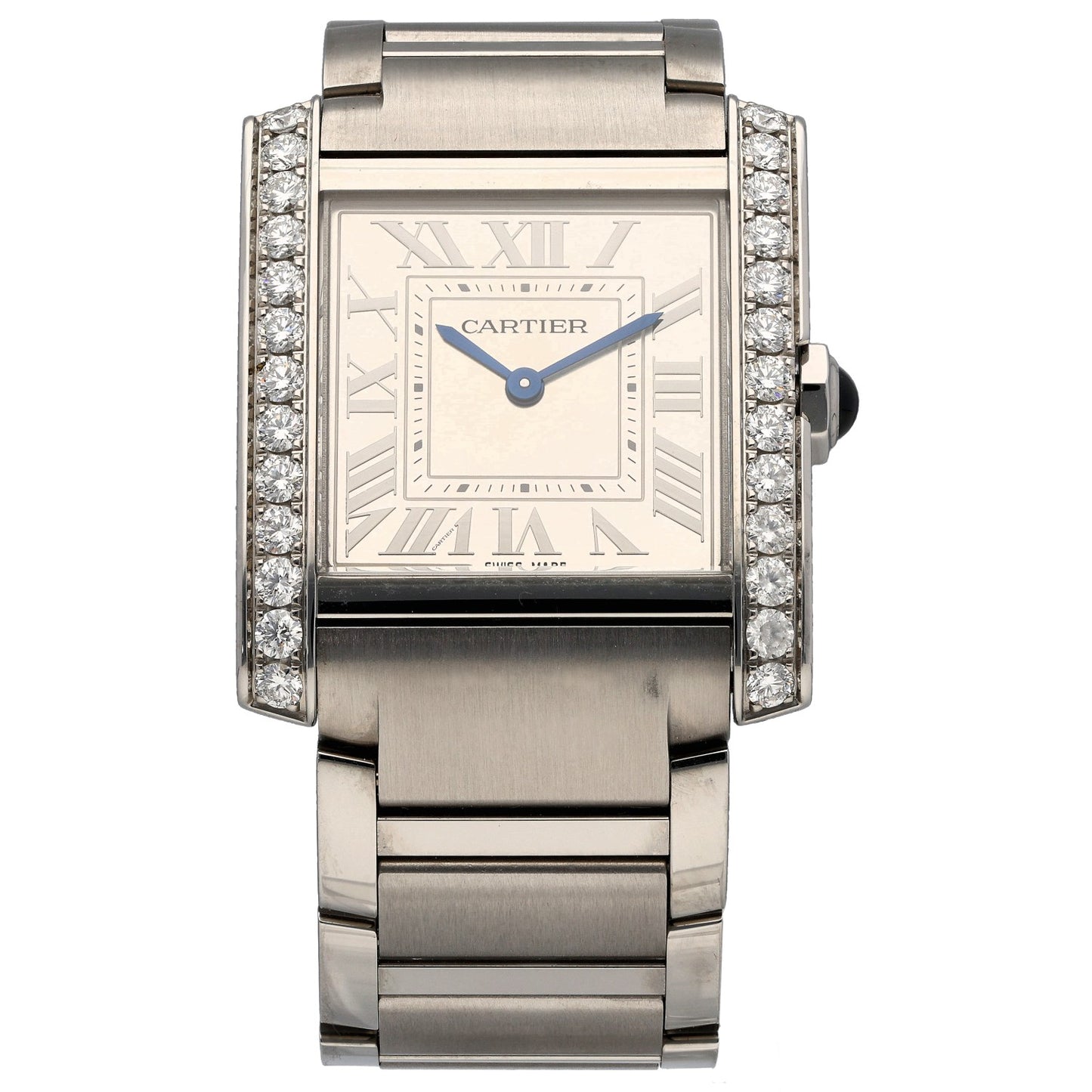 Cartier Tank Francaise W4TA0021 32mm Stainless Steel Watch