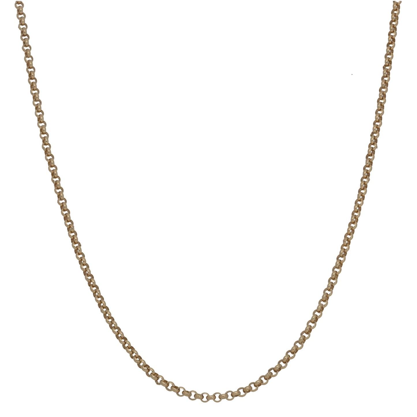 9ct Gold Belcher Chain 16"