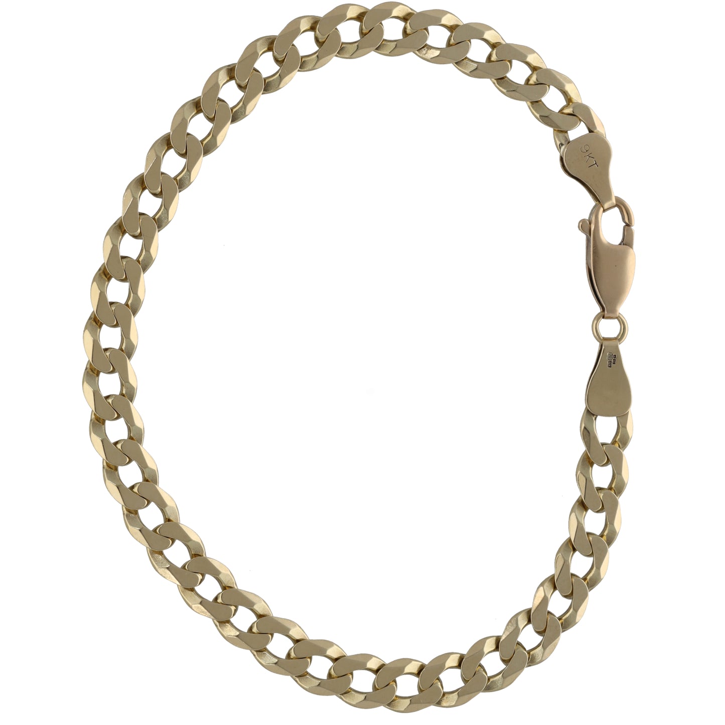 9ct Gold Curb Bracelet