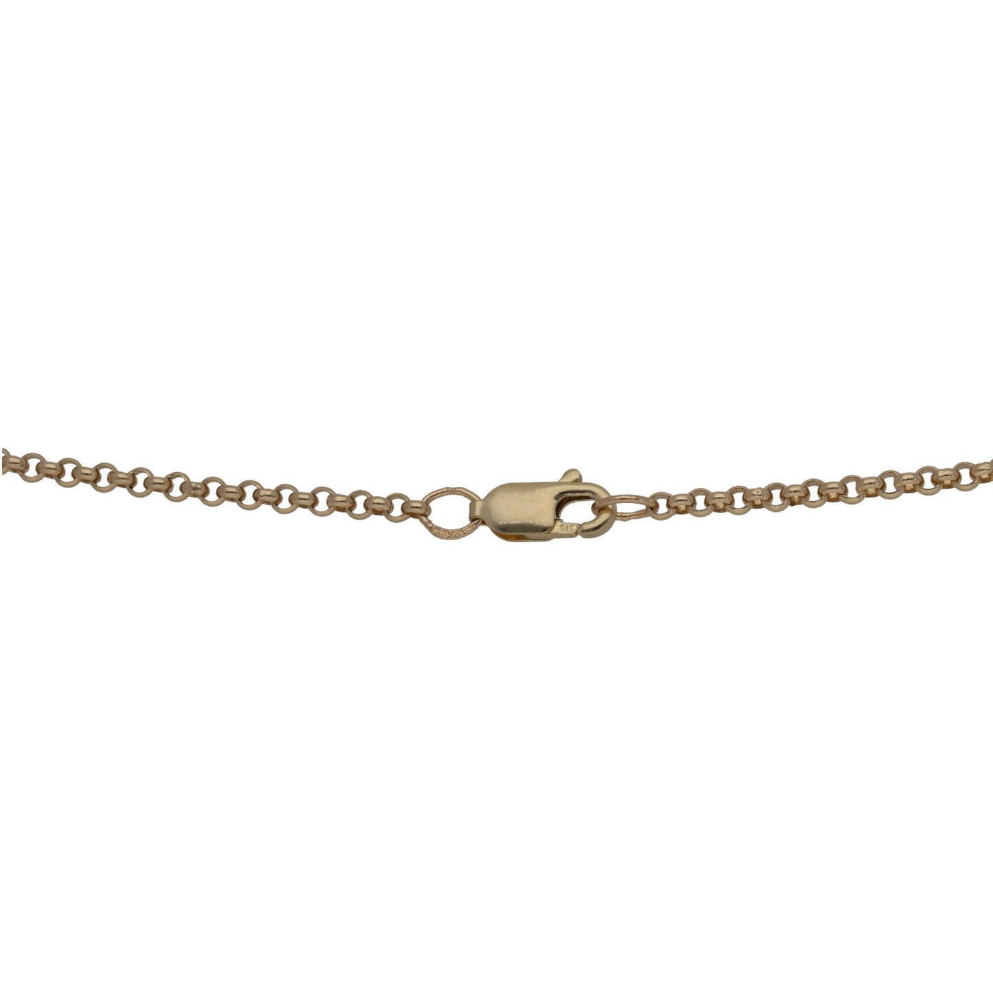 9ct Gold Belcher Chain 16"
