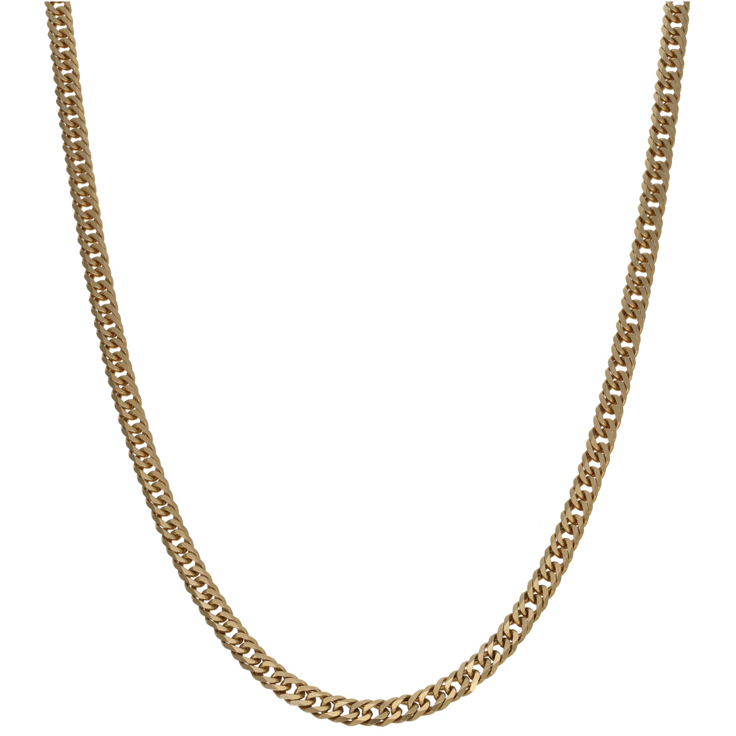 9ct Gold Curb Chain 16"