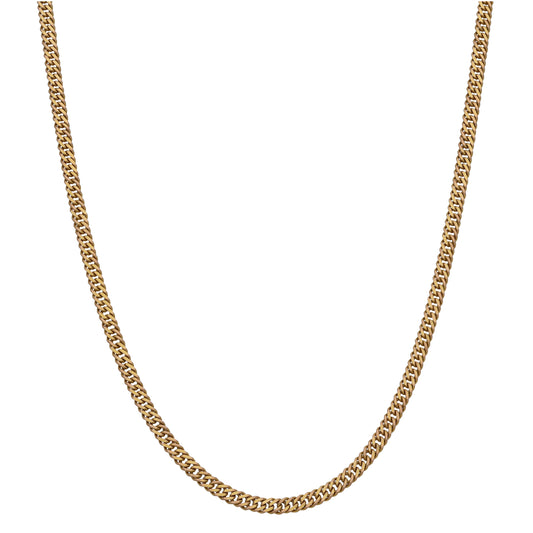 9ct Gold Curb Chain 20"