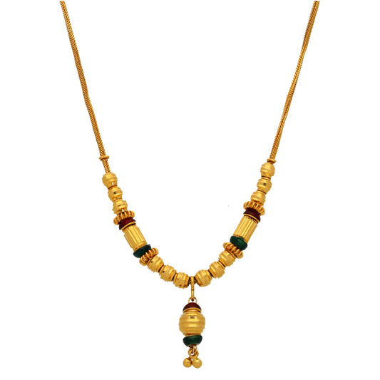 22ct Gold Fancy Necklace 16"
