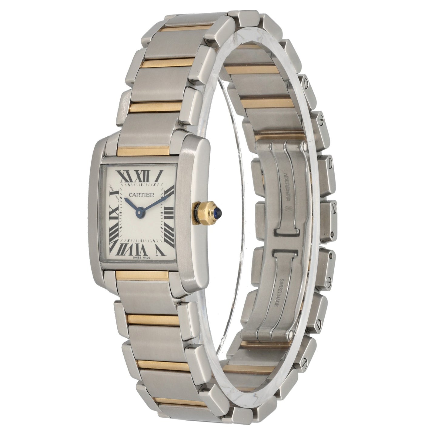 Cartier Tank Francaise W51007Q4 20mm Bi-Colour Watch